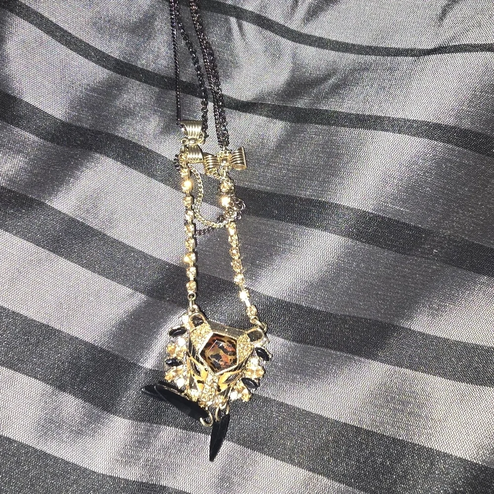 Vintage Rare Lion Betsey Johnson Necklace